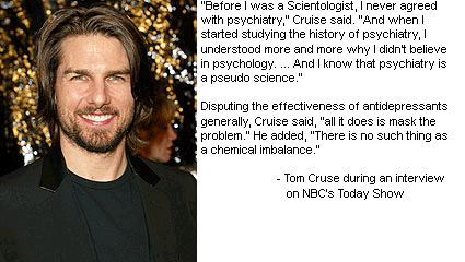 Tom Cruise - stop the insanity!